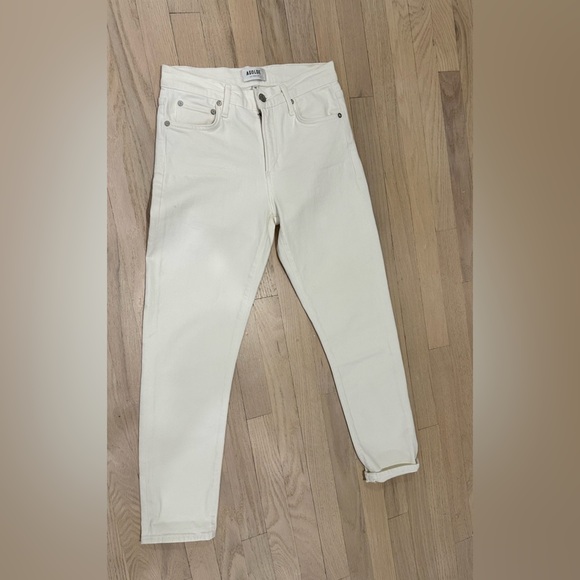 Agolde white jeans sz 26 - Picture 1 of 3